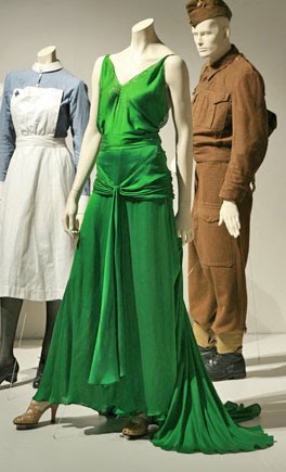 Archival display of the Atonement dress