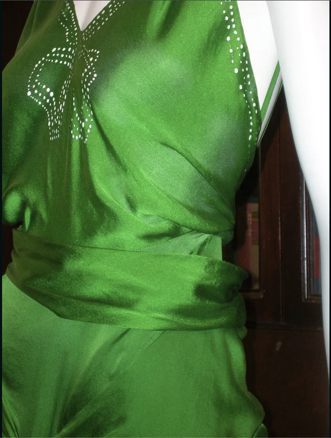 Atonement green dress gallery image 1