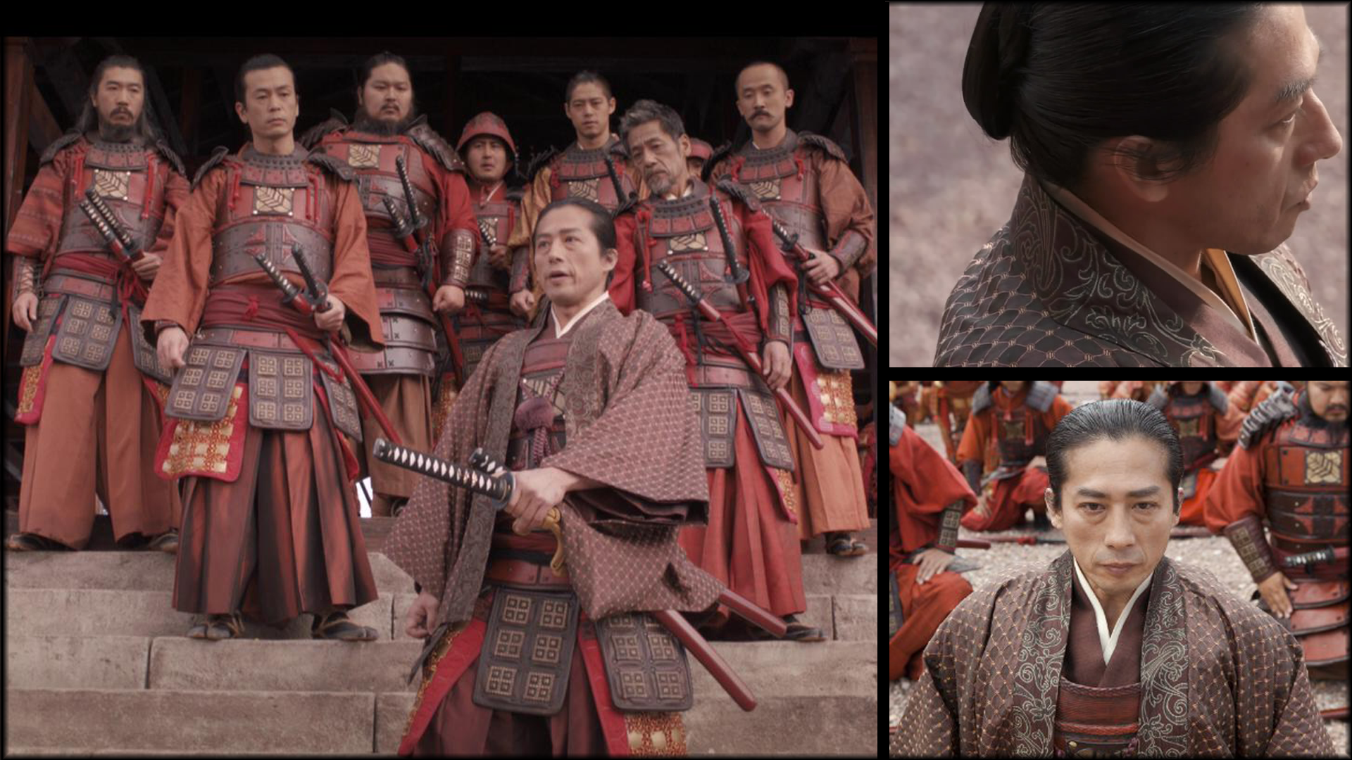 Oishi’s Layered Authority: Armor, Weave, and Court Surface